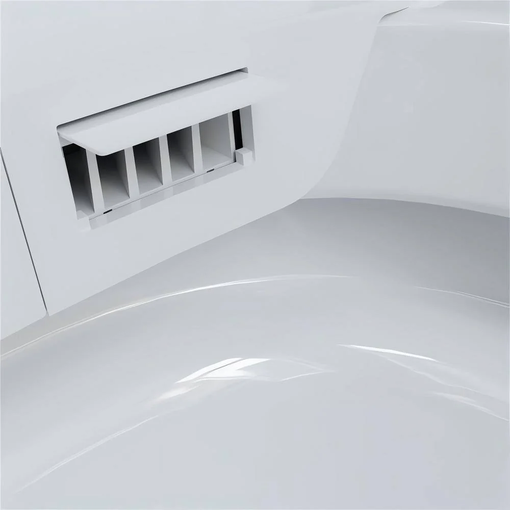 FORCLOVER Elongated Bidet Toilet 1.28 GPF with Heated Seat and LED Display - Image 7