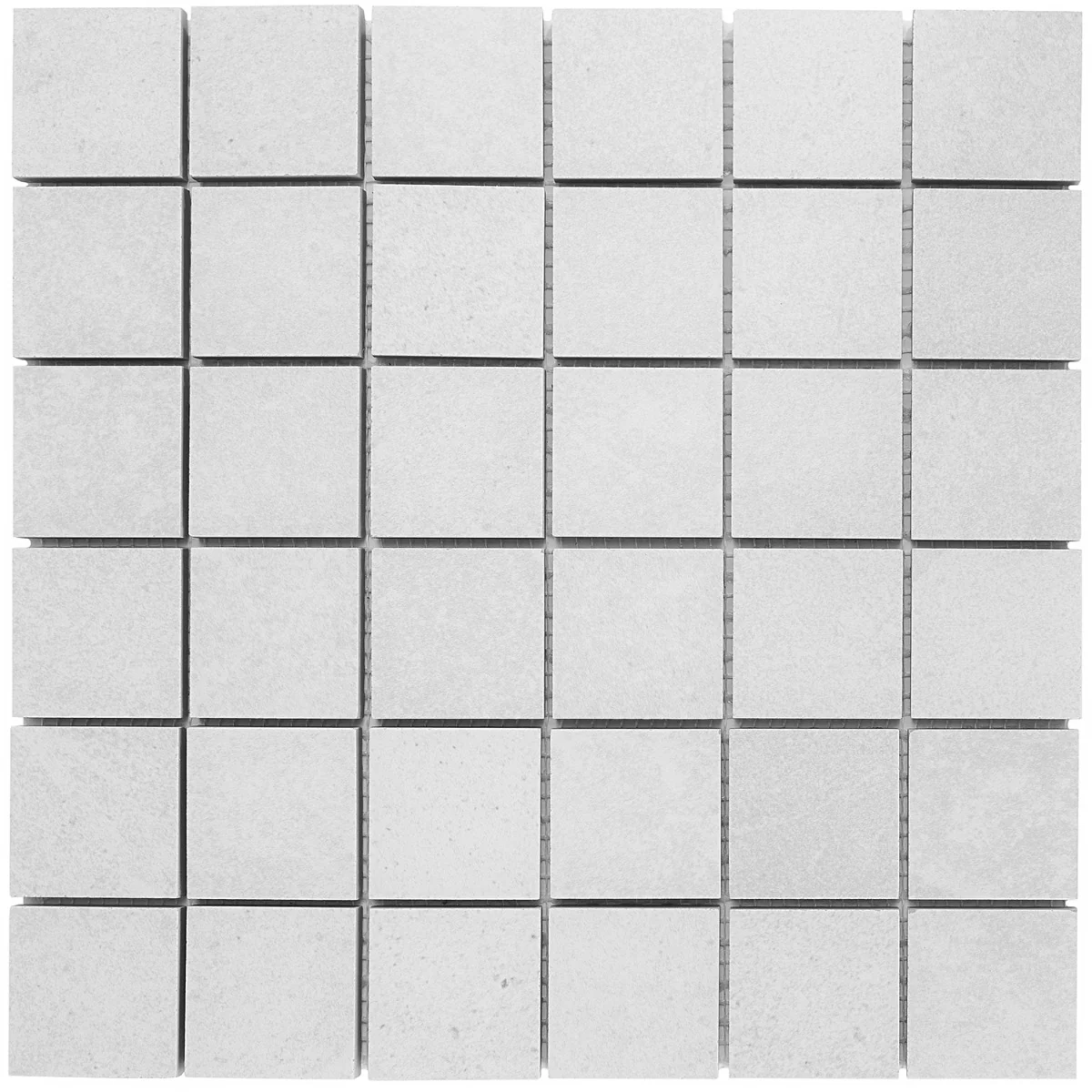 Fordham Bianco Matte Porcelain Mosaic Tile 2x2 - Durable and Elegant - Image 2