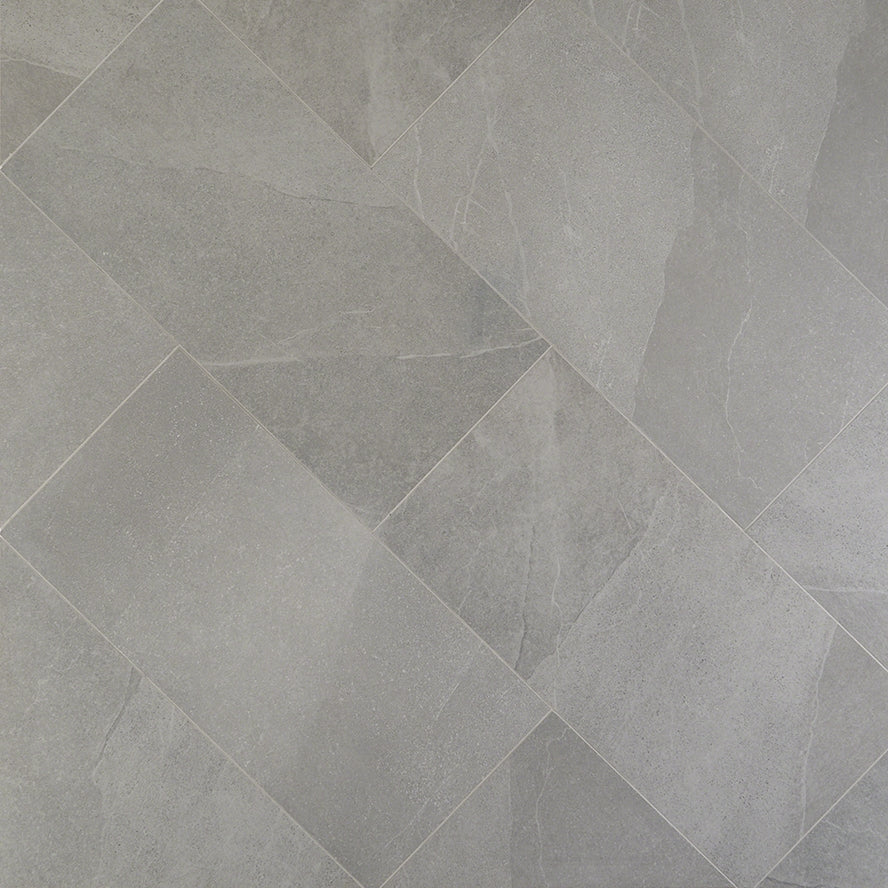 Fordham Grigio Gray 12x24 Matte Porcelain Tile for Walls and Floors - Image 2