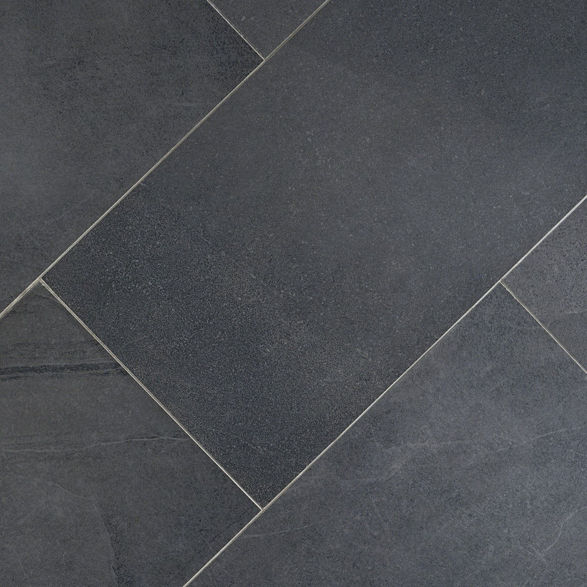 Fordham Nero Black Matte Porcelain Tile 12x24 - Durable Stone Look - Image 5