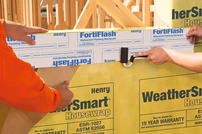 Fortifiber FortiFlash 25 Mil Self-Adhered Waterproof Flashing Membrane Roll, 12 in. x 75 ft. - Image 3
