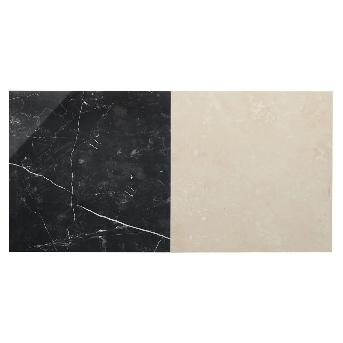 Fortunato Checkerboard Porcelain Tile - 12x12 Polished Marble Look - Image 3