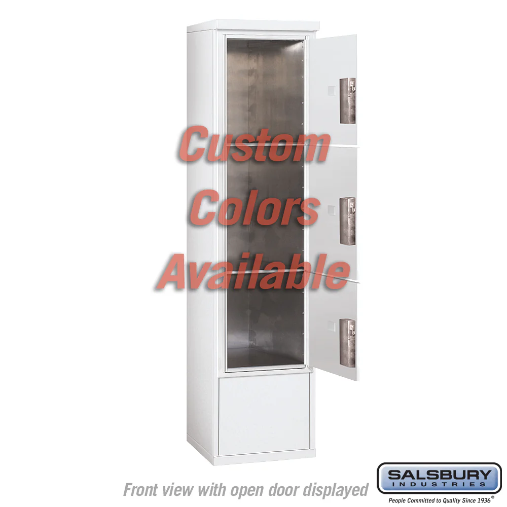 Free-Standing 4C Horizontal Mailbox Unit with Parcel Lockers and ADA Compliance - Image 3