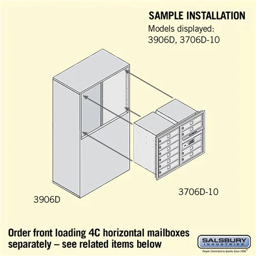Free-Standing Enclosure for 3706 Single Column Unit in Sandstone - Image 6