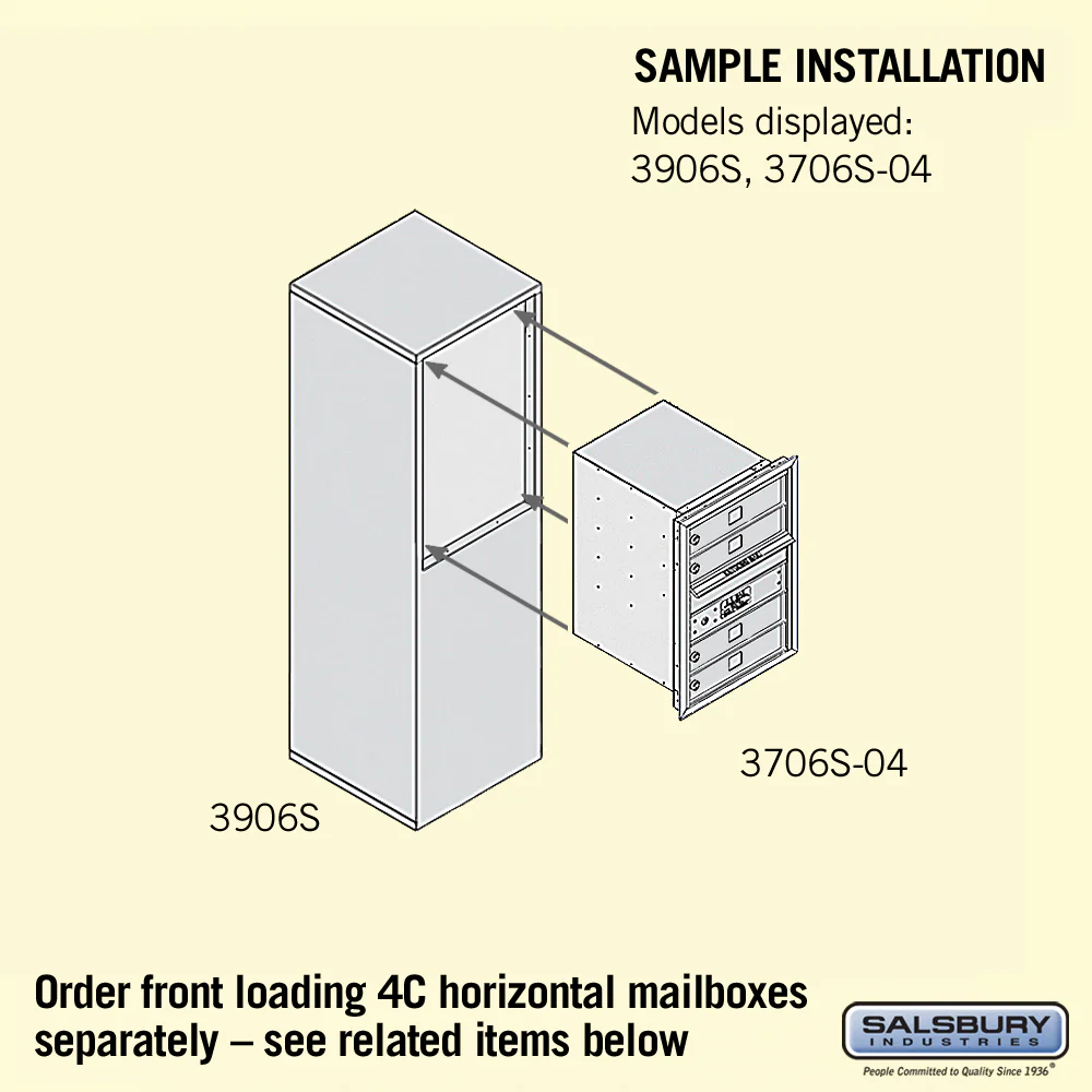 Free-Standing Enclosure for 3706 Single Column Unit - Bronze - Image 3