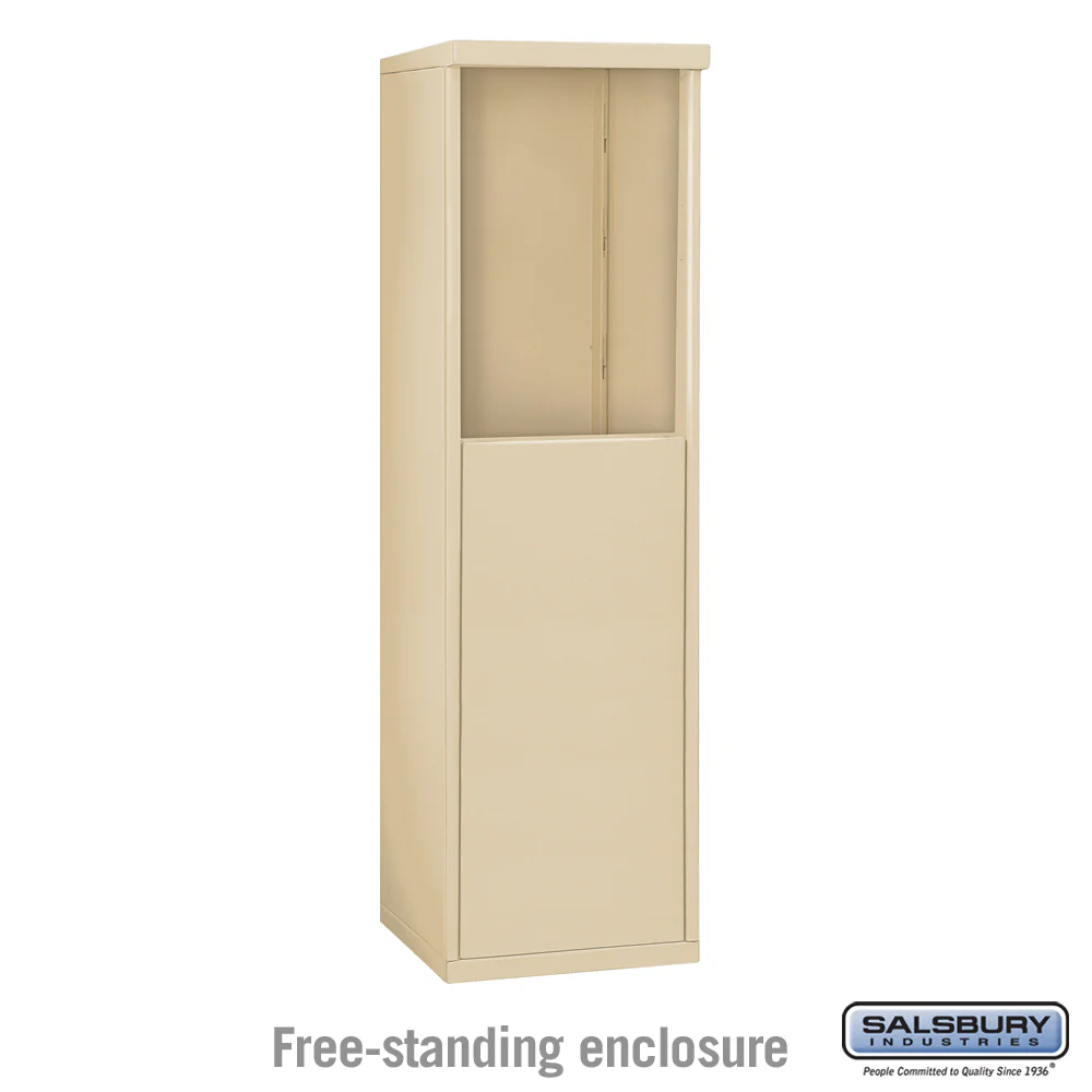Free-Standing Enclosure for 3706 Single Column Unit in Sandstone