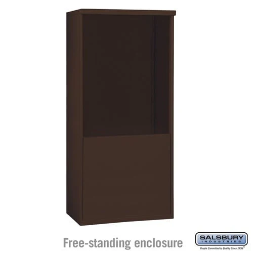 Free-Standing Enclosure for 3710 Double Column Unit - Bronze