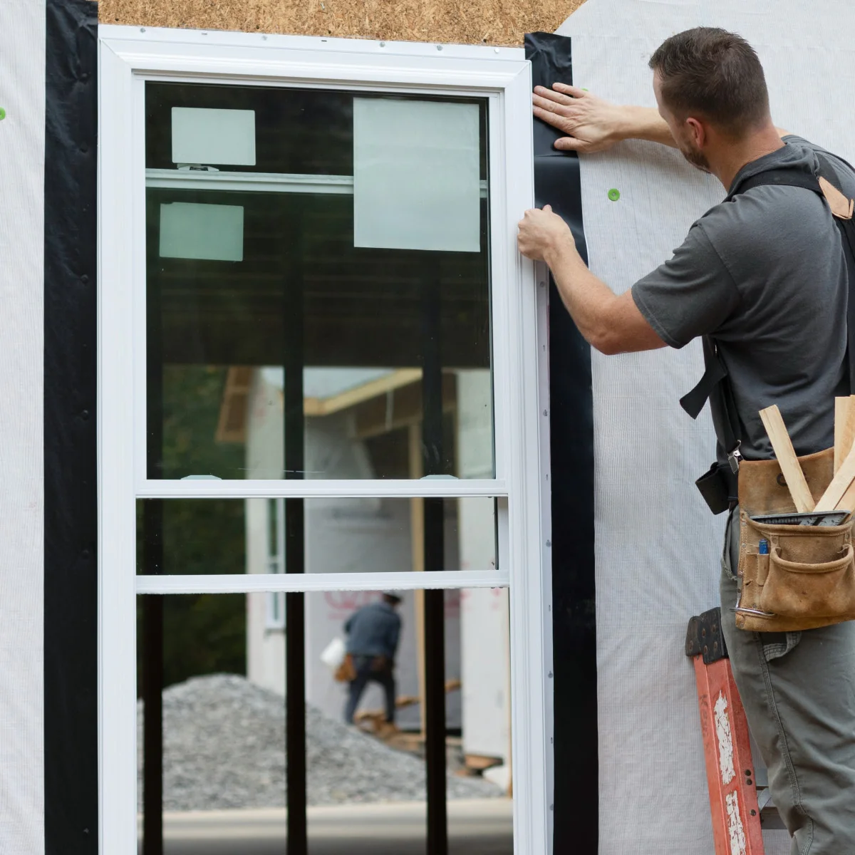 FrogTape Pro Grade Flashing Tape for Windows & Doors, 3.75-in x 30-ft, Black Acrylic - Image 5
