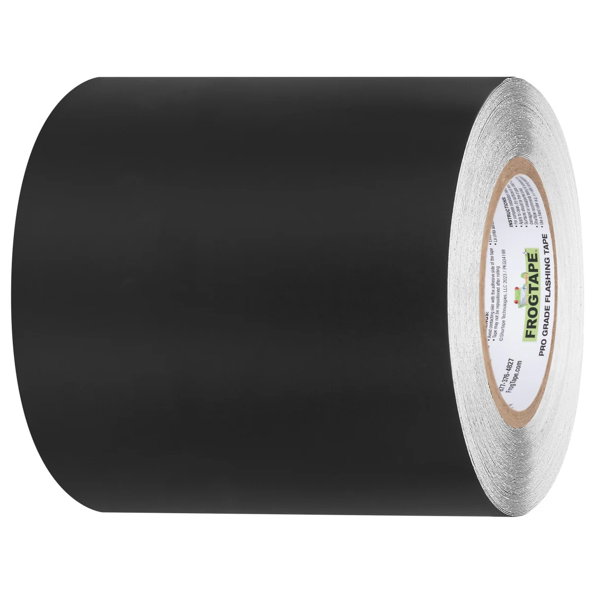 FrogTape Pro Grade Flashing Tape for Windows & Doors, 6-in x 75-ft, Black Acrylic - Image 3