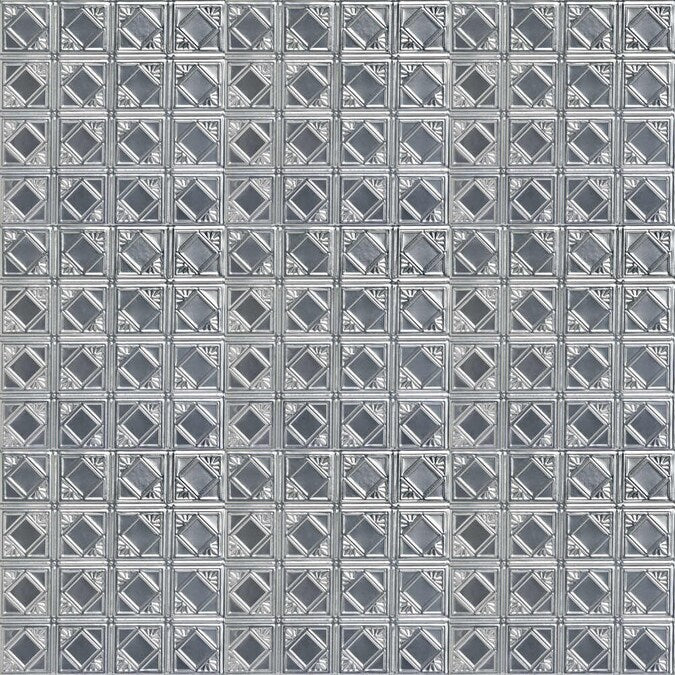 From Plain to Beautiful in Hours 2-ft x 2-ft Carnivale Lacquered Steel Surface-mount Ceiling Tile (6-Pack, 24-sq ft / Case) - Image 3