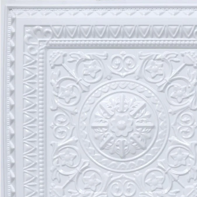 From Plain to Beautiful in Hours 2-ft x 2-ft Economy La Scala White PVC Drop Ceiling Tile (10-Pack, 40-sq ft / Case) - Image 2
