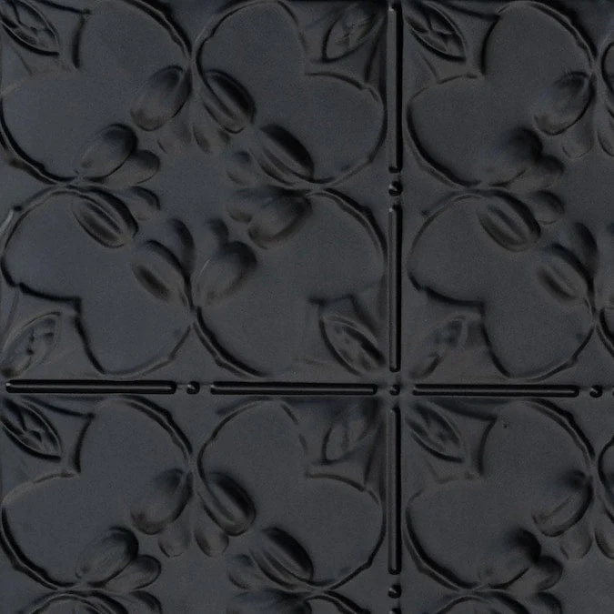 From Plain to Beautiful in Hours 2-ft x 2-ft Lilac Satin Black Steel Drop Ceiling Tile (6-Pack, 24-sq ft / Case) - Image 2