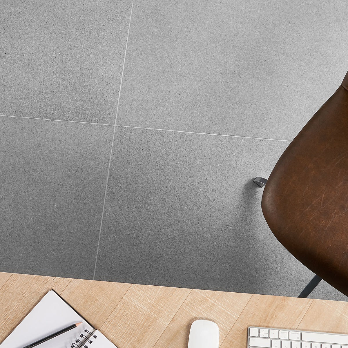 FusionTech New York Gray Matte Porcelain Tile 24x48 - Image 8