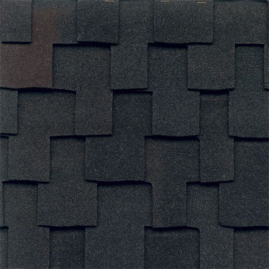 GAF Grand Canyon Shingles, Black Oak — 17 in. x 40 in., 5 in. Exposure, Fiberglass Asphalt