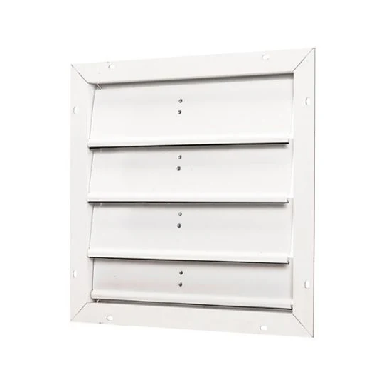 GAF MasterFlow Automatic Shutter for Power Gable Vent, Aluminum