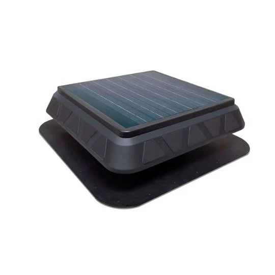 GAF MasterFlow Green Machine High-Power Solar Roof Vent, 750 CFM