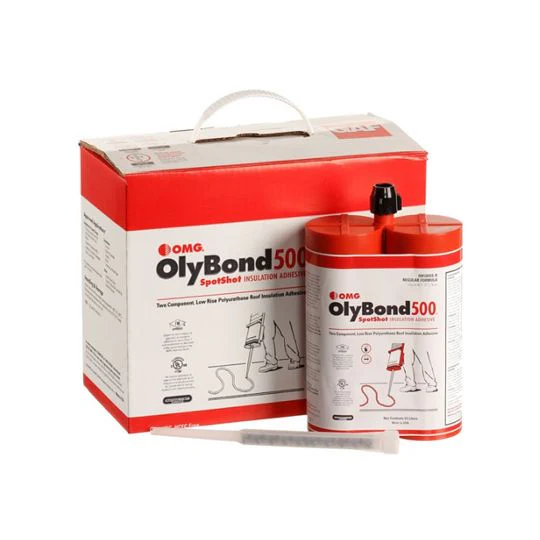GAF OlyBond500 Spot Shot Insulation Adhesive, Dual Tube Set (28 oz)