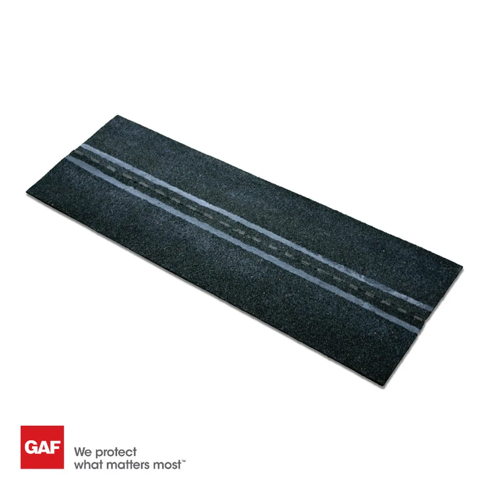 GAF Pro-Start Black Starter Roof Shingles, 120 Linear Ft per Bundle - Image 8