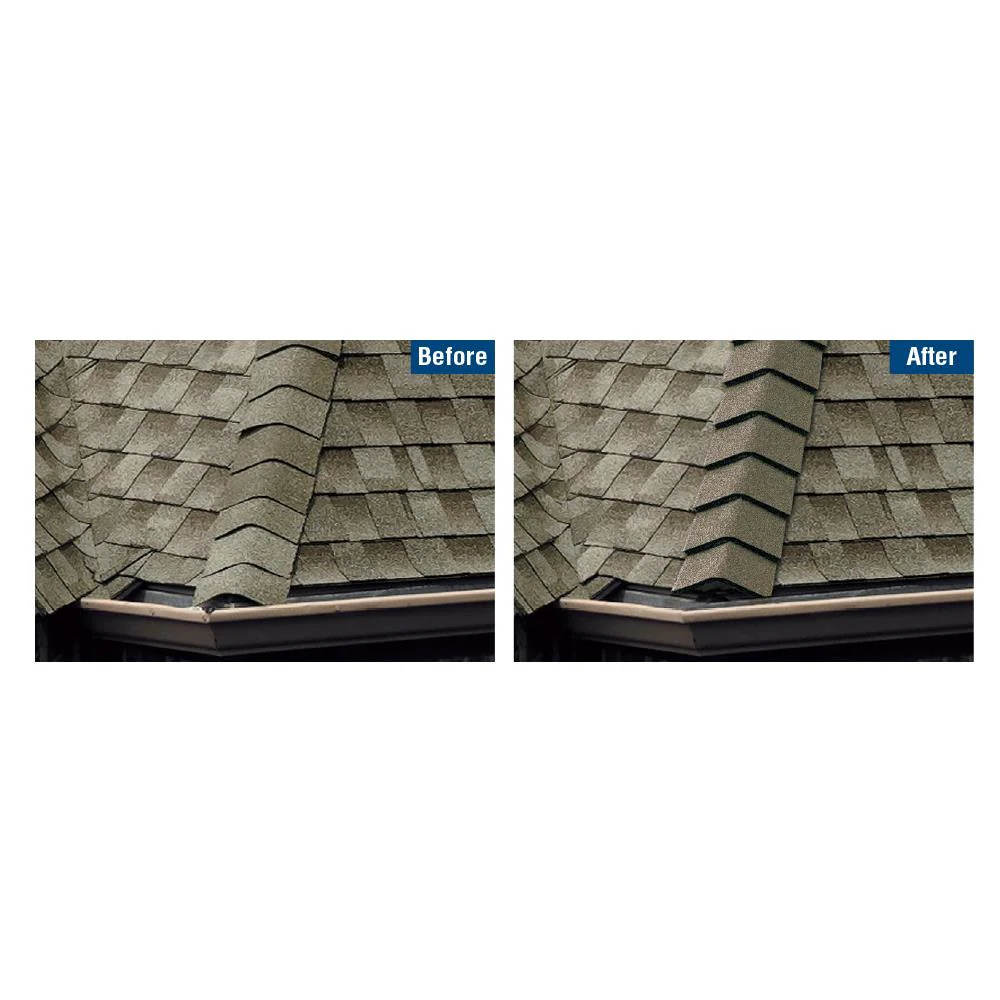 GAF Ridglass Pewter Gray Hip & Ridge Roof Shingles Bundle - 31 Linear Feet - Image 2