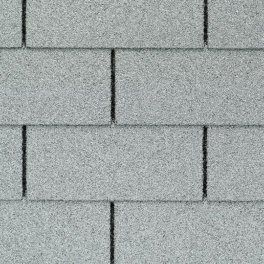 GAF Royal Sovereign 3-Tab Fiberglass Asphalt Shingles, White, 12" x 36"