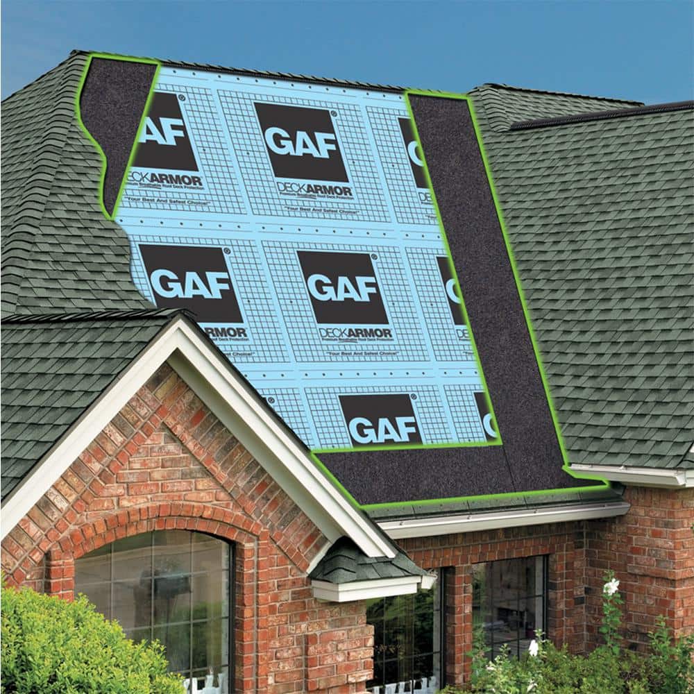 GAF Shingle-Mate Roof Deck Protection Underlayment Roll, 36 in. x 144 ft. (432 sq. ft., 4 Squares) - Image 4