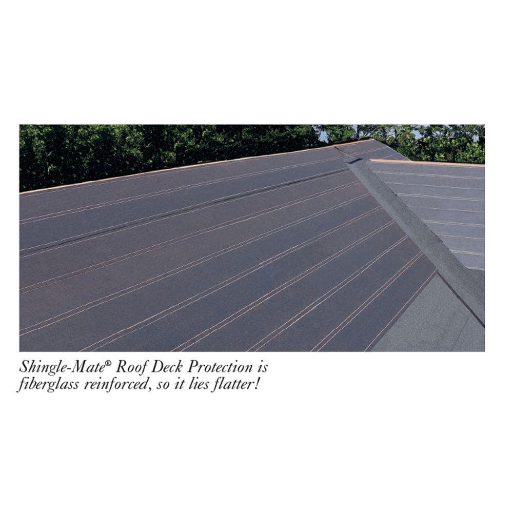GAF Shingle-Mate Roof Deck Protection Underlayment Roll, 36 in. x 144 ft. (432 sq. ft., 4 Squares) - Image 5