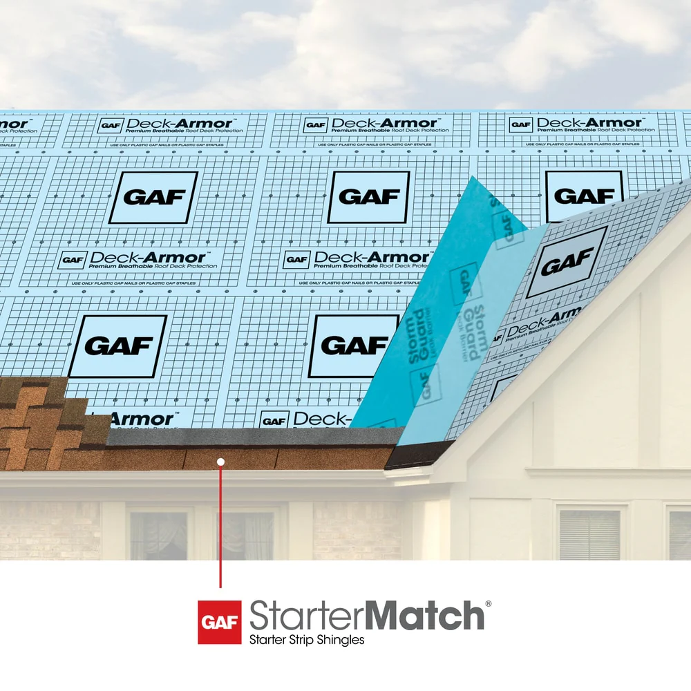 GAF StarterMatch Cedar Starter Strip Shingles Bundle (60 Linear Feet) - Image 4