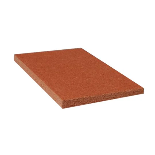 GAF STRUCTODEK High-Density Fiberboard Roof Insulation Cover Board, Primed Red, 6-Side Coated, 1/2 in x 4 ft x 4 ft