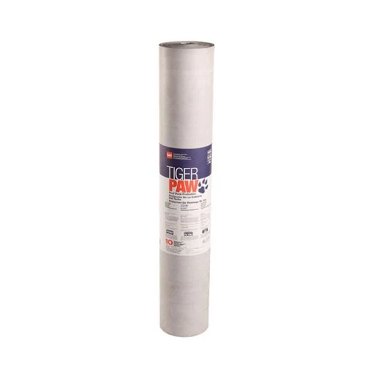 GAF Tiger Paw Premium Roof Deck Protection Underlayment, 4 ft x 250 ft, 10 Square Roll