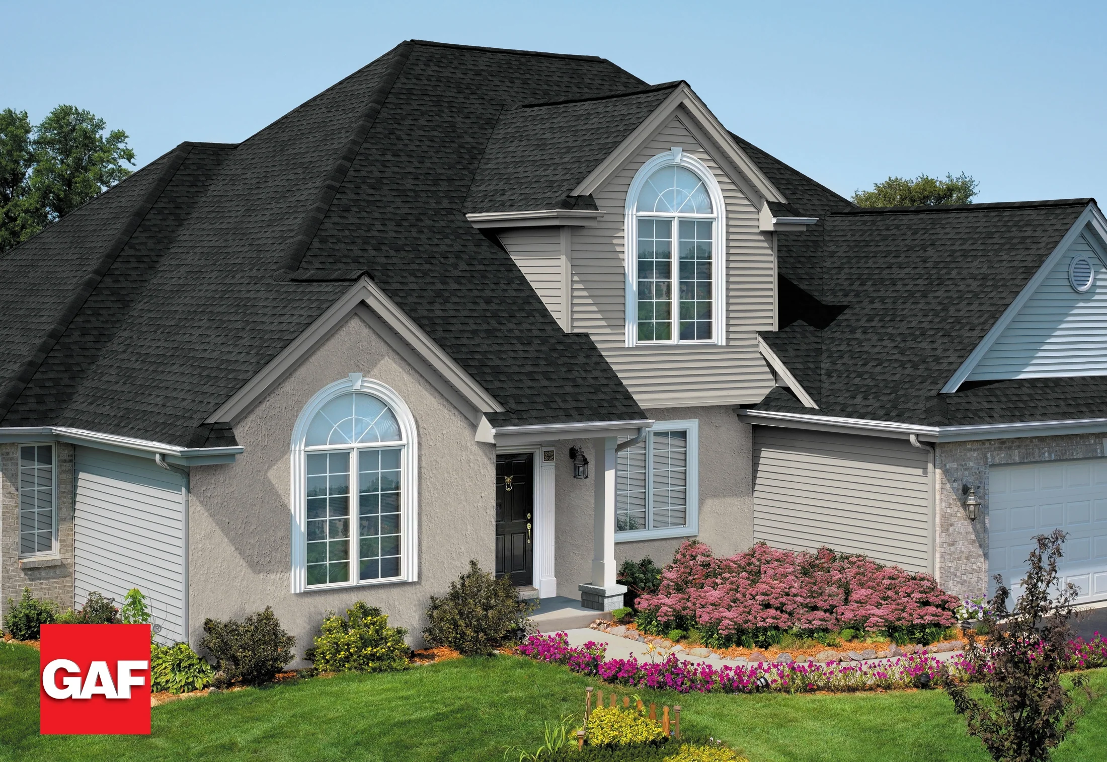 GAF Timberline HDZ Charcoal Algae-Resistant Architectural Asphalt Roof Shingles — 33.33 sq ft per Bundle - Image 2