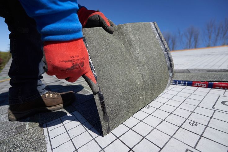 GAF Timberline HDZ Pewter Gray Algae Resistant Roofing Shingles - Image 6