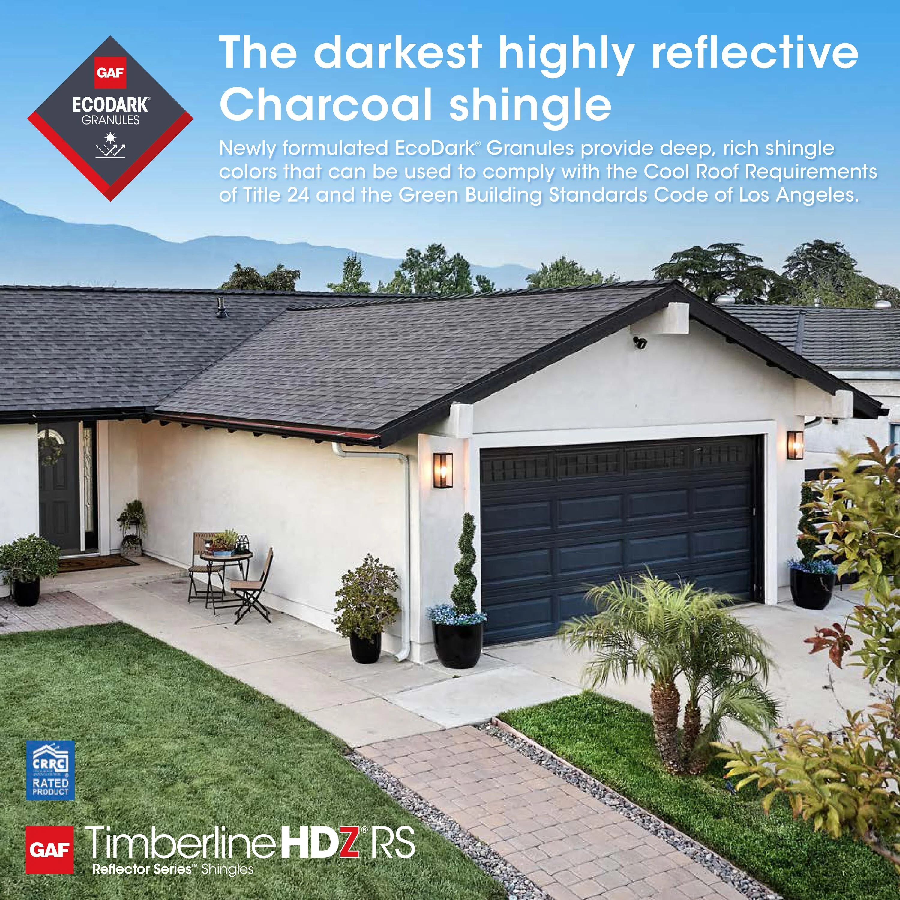 GAF Timberline HDZ Reflector Series RS Sandalwood Algae-Resistant Architectural Asphalt Roof Shingles, 33.33-sq ft per Bundle - Image 8