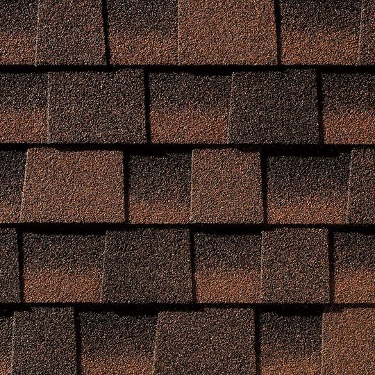 GAF Timberline HDZ Shingles, Hickory – Fiberglass Asphalt, 13-1/4 in x 39-3/8 in, 5-5/8 in Exposure