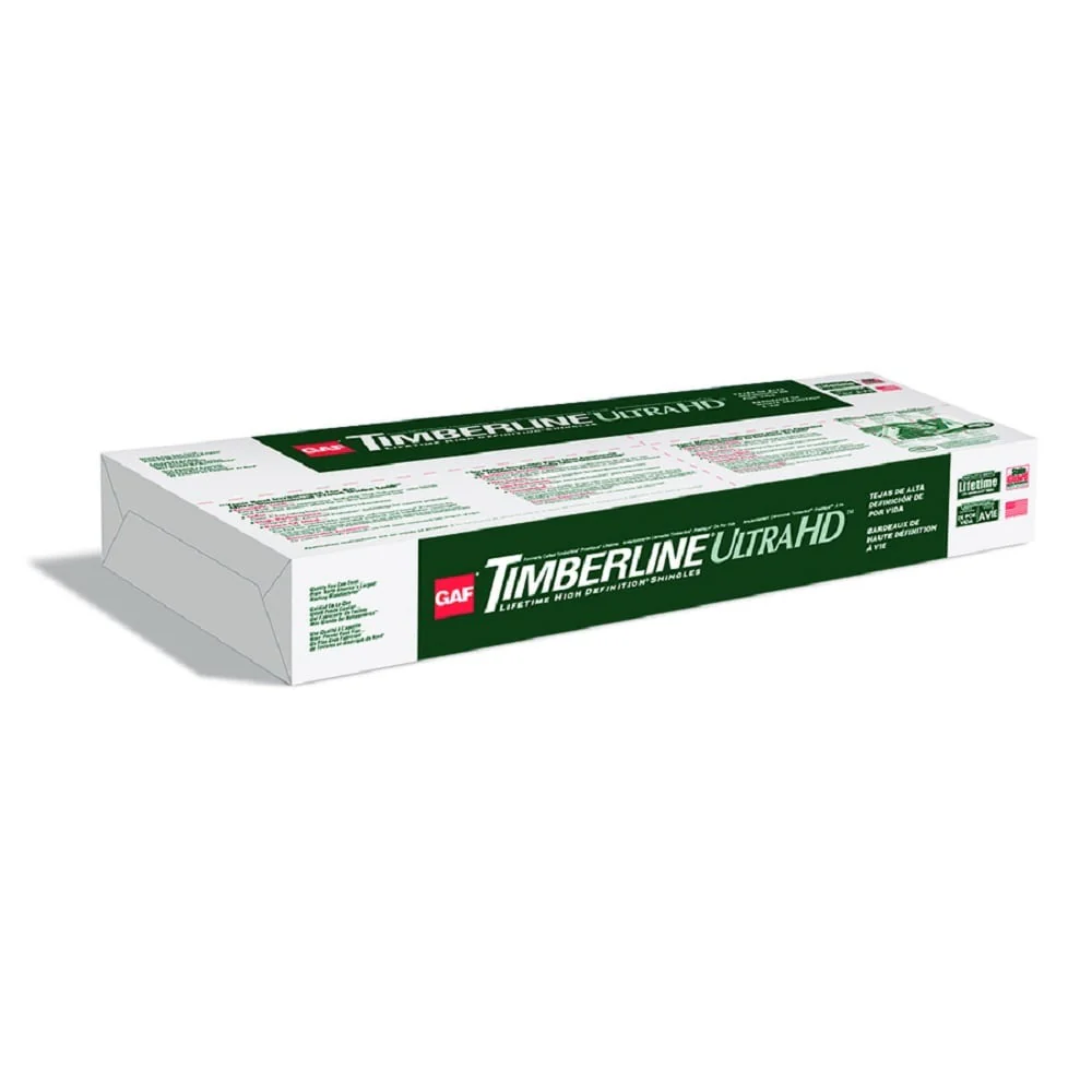 GAF Timberline Ultra HD (UHDZ) Charcoal Architectural Asphalt Roof Shingles, 25 sq ft per Bundle (4 Bundles per Square) - Image 4
