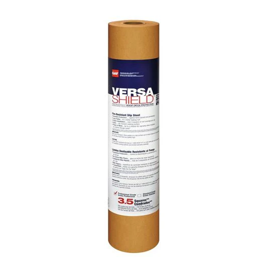 GAF VersaShield Fire-Resistant Roof Deck Protection, 42 in x 100 ft, 3.5 SQ Roll