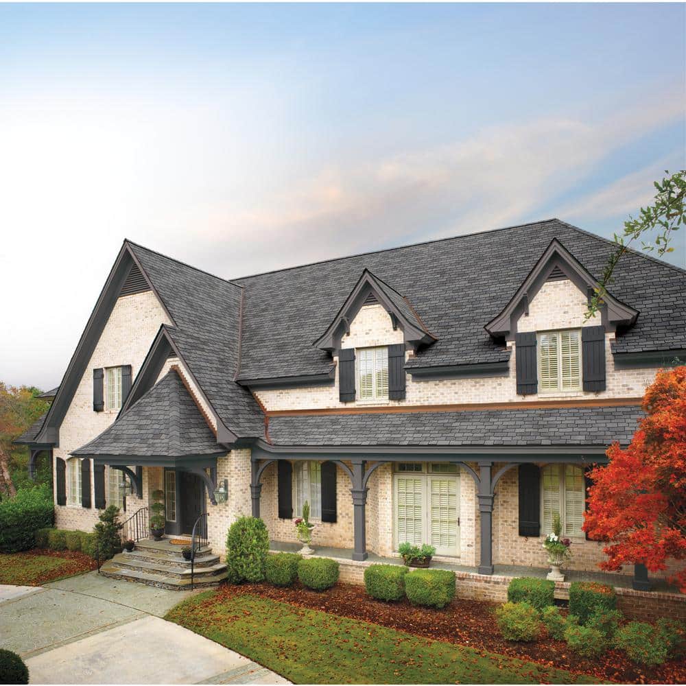 GAF Woodland Cedarwood Abbey Designer Laminated Architectural Asphalt Shingles Bundle (25 sq. ft., 14-Piece, 17 in. x 40 in.) - Image 4