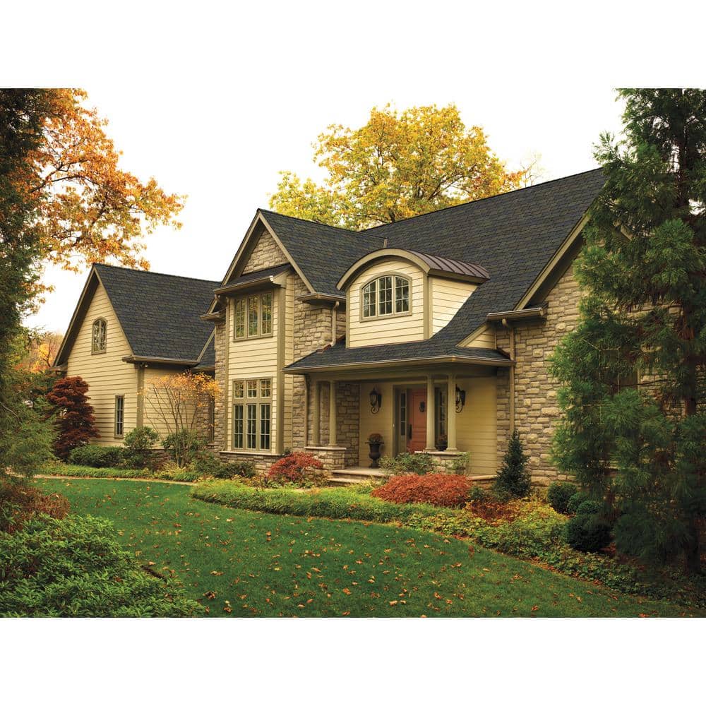 GAF Woodland Cedarwood Abbey Designer Laminated Architectural Asphalt Shingles Bundle (25 sq. ft., 14-Piece, 17 in. x 40 in.) - Image 6