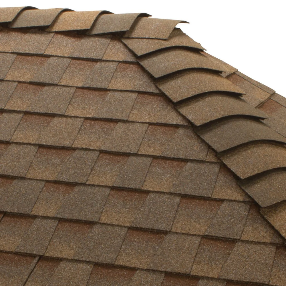 GAF Z Ridge Copper Canyon Hip & Ridge Roof Shingles, 33 Linear Ft per Bundle