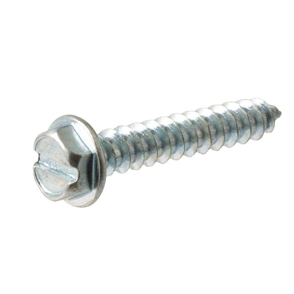 Galvanized #8 x 1/2 in. Hex Head Self-Drilling Screws, Harvest Brown (100-Pack Bag) - GSC812BHHV - Image 2