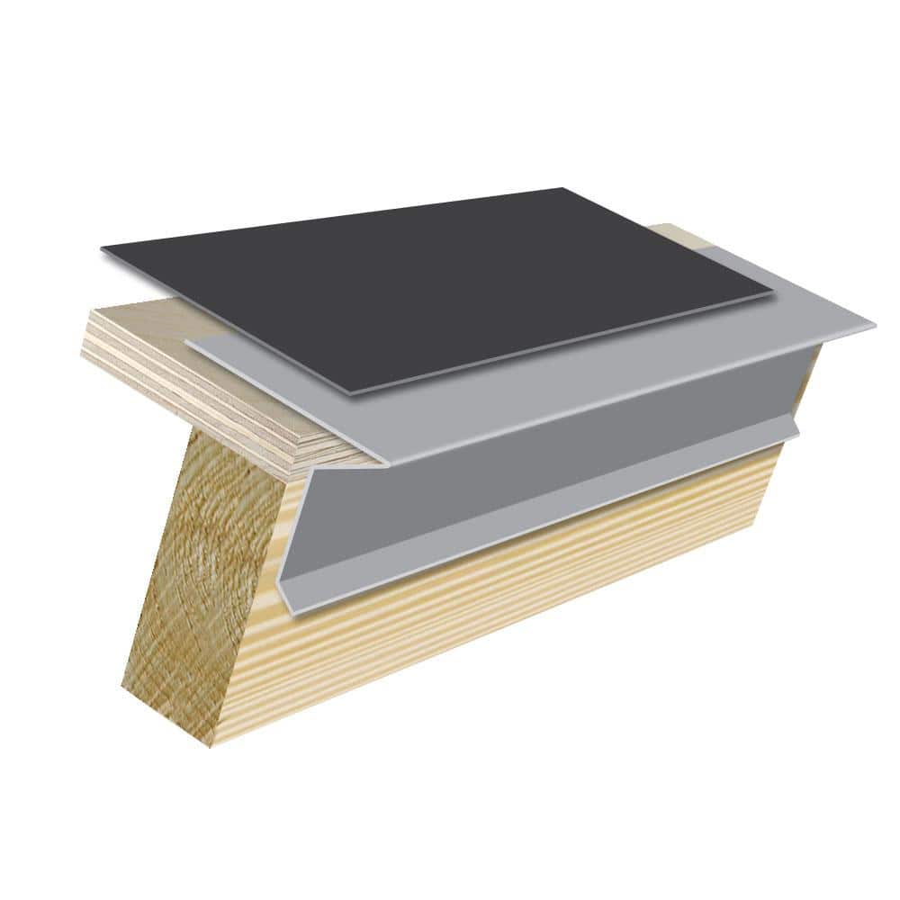 Galvanized Nosing Drip (Drip Edge Flashing) 26-Gauge 2 in. x 2 in. Mill Finish - Image 7