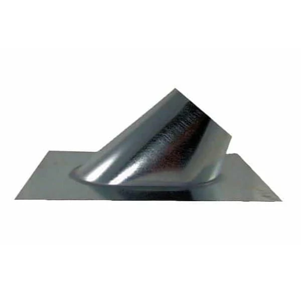 Galvanized Plumber’s Pipe Flashing, 4 in (7/12–12/12 Pitch) 15 in x 16 in Base Flange - Image 3