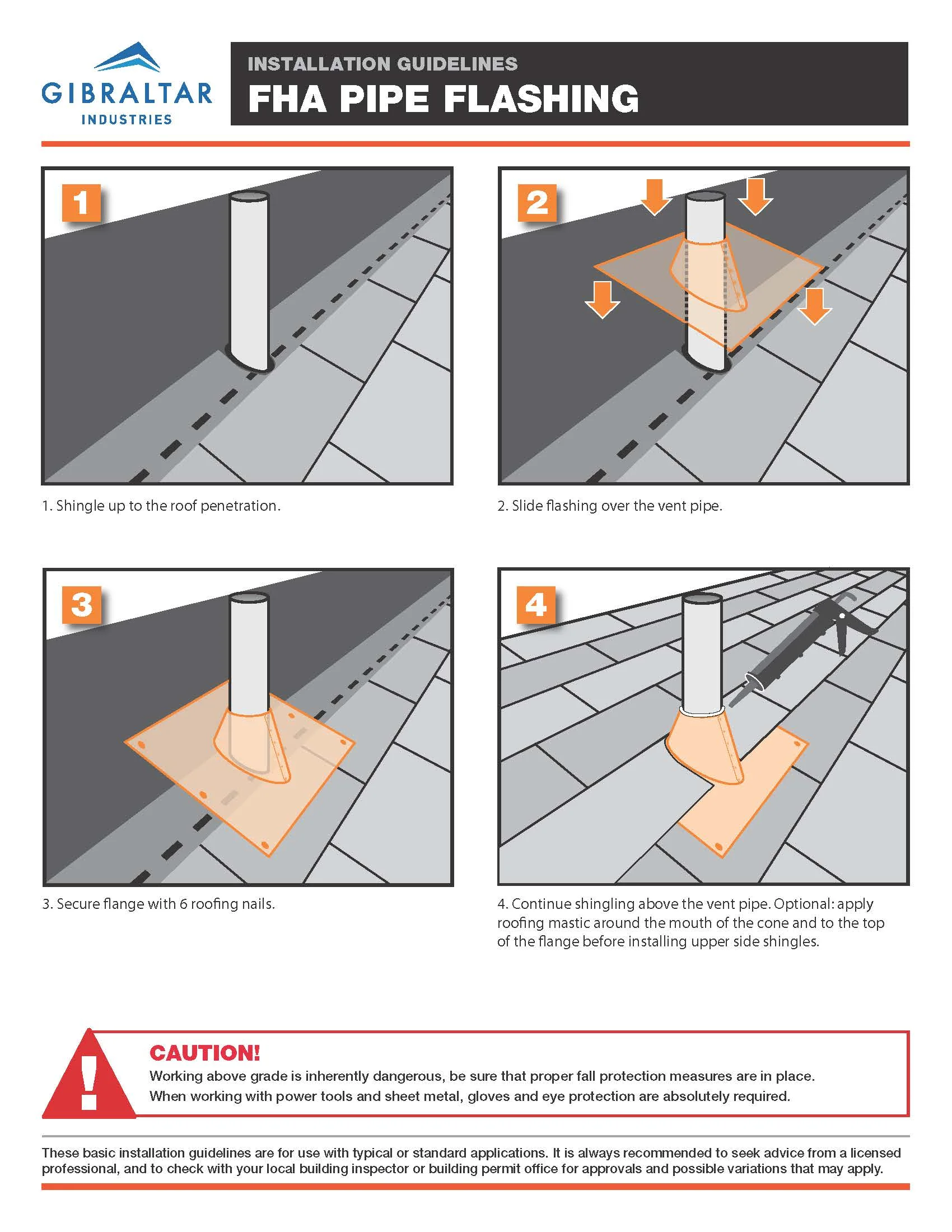 Galvanized Plumber’s Roof Pipe Flashing, 1-1/2 in (Mill Finish) - Image 7