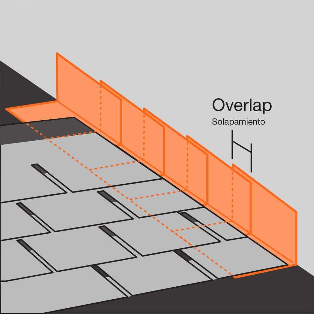 Galvanized Pre-Bent Step Flashing, 26-Gauge, 4 in. x 6 in. x 14 in., Mill Finish (Bundle) - Image 2