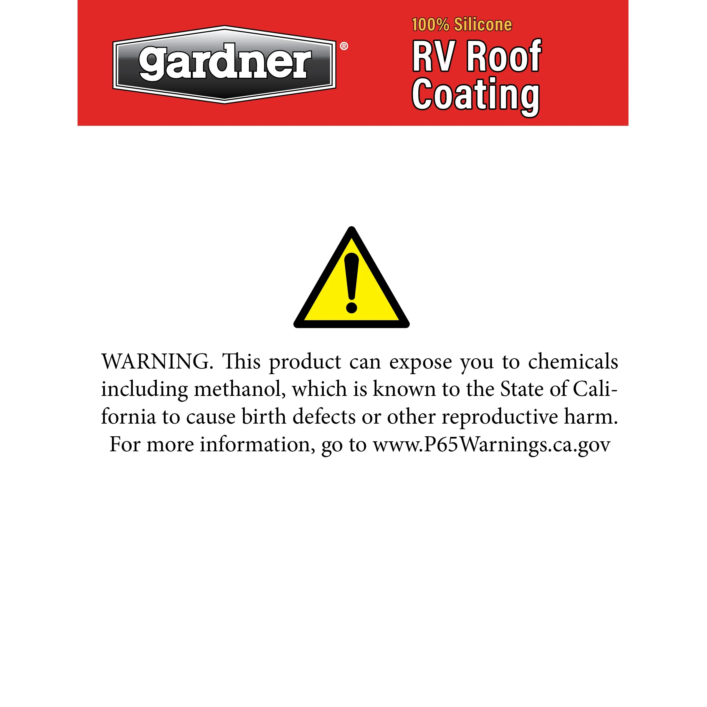 Gardner Silicone RV Leak Sealant, White, 10-oz – Waterproof Roof Sealant - Image 8