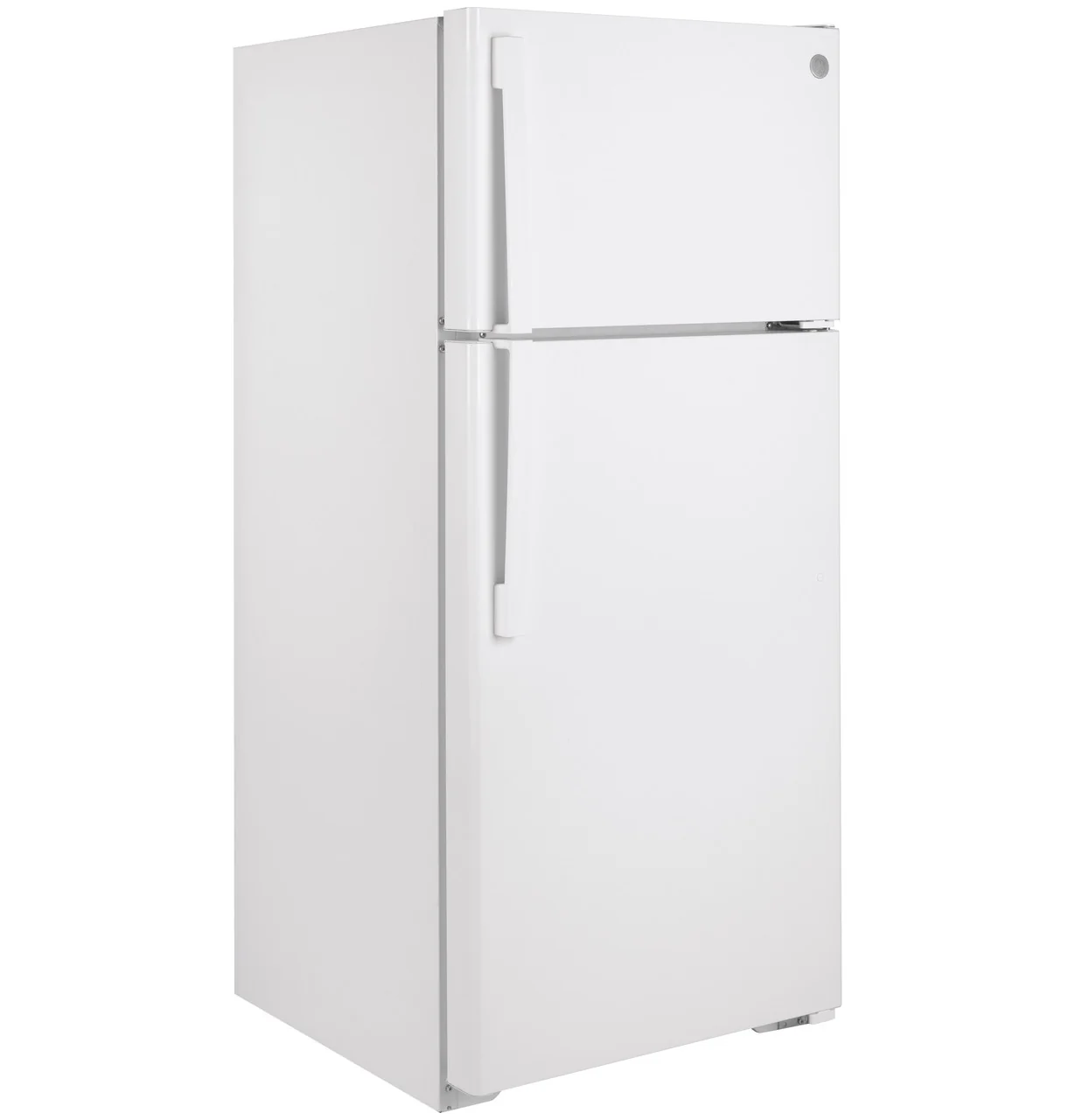 GE 16.6-cu ft Top-Freezer Refrigerator, White, ENERGY STAR (GTE17GTNRWW) - Image 2