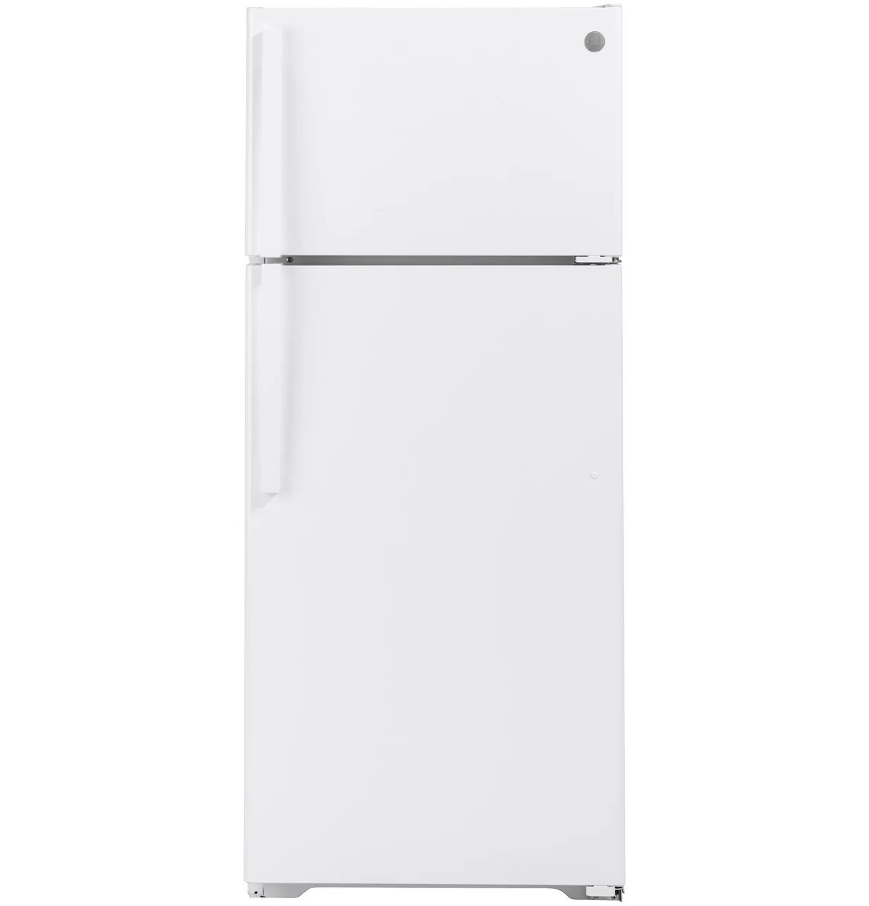 GE 17.5 cu. ft. Top Freezer Refrigerator in White, GTS18HGNRWW
