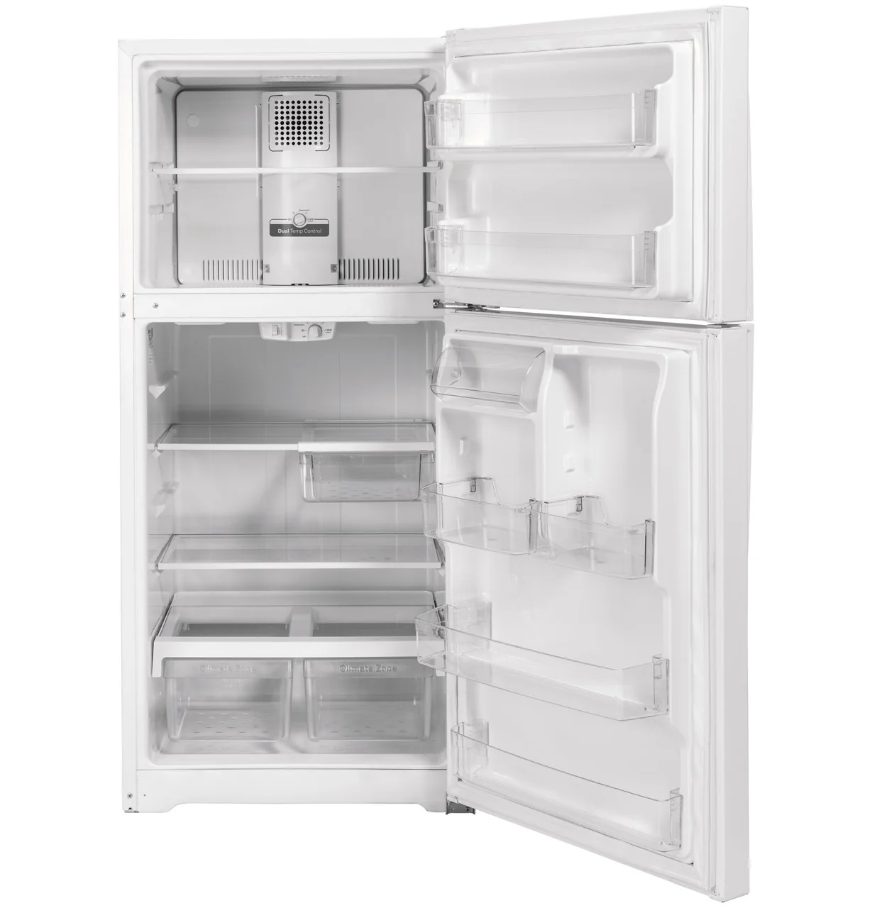GE 21.9 cu. ft. Top Freezer Refrigerator in White (GTS22KGNRWW) - Image 4