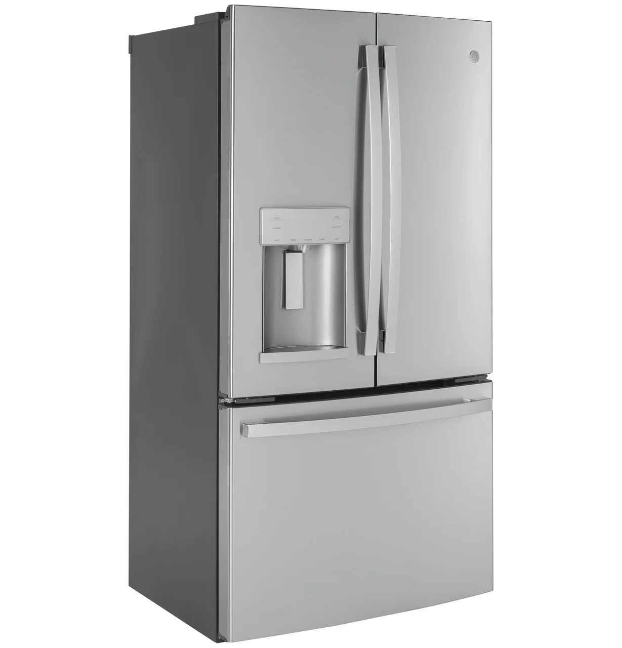 GE 22.1 cu. ft. Counter-Depth French Door Refrigerator, Fingerprint Resistant Stainless Steel, ENERGY STAR (GYE22GYNFS) - Image 3