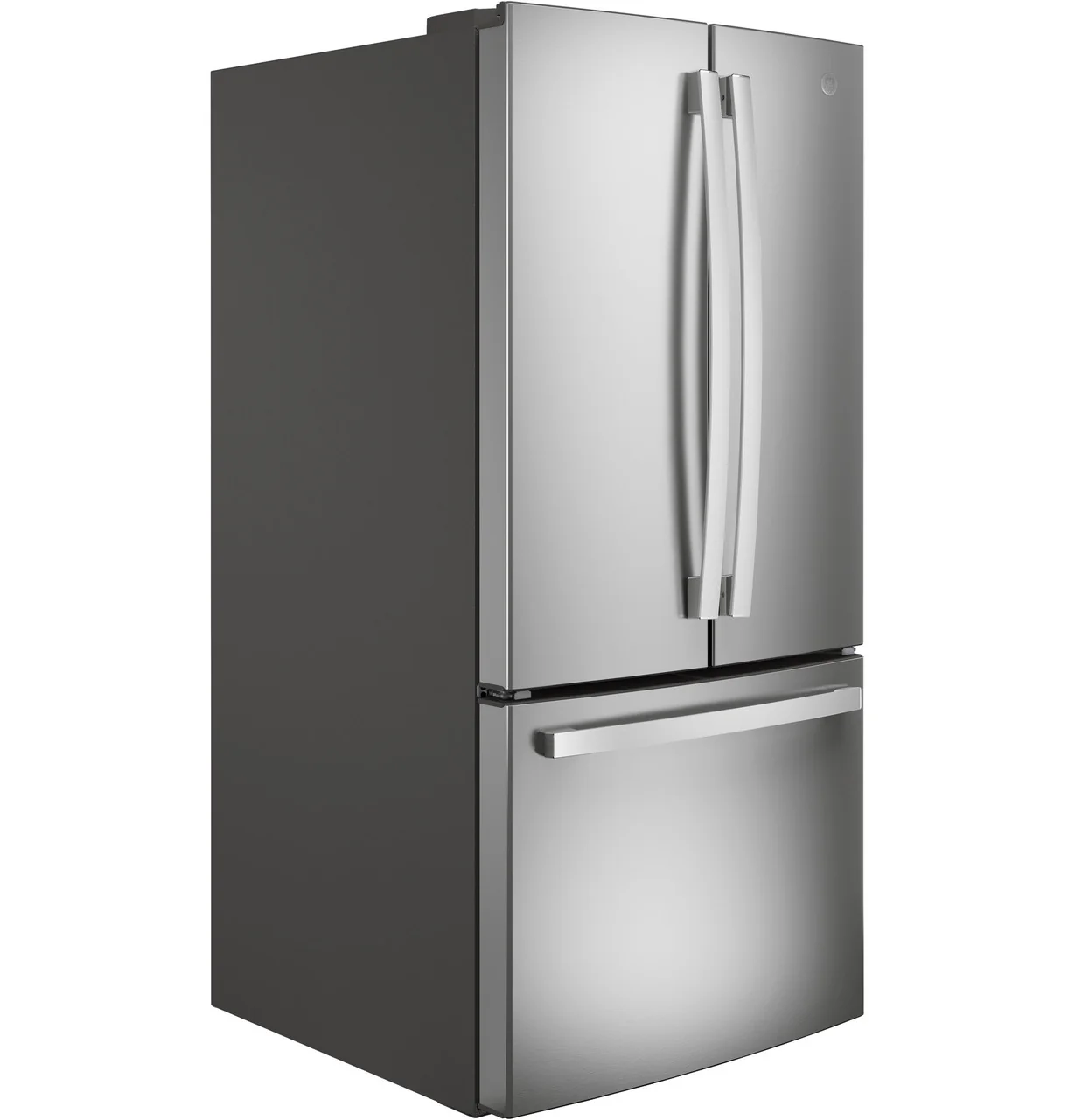 GE 24.7 cu. ft. French-Door Refrigerator, Stainless Steel, ENERGY STAR, 33-in Width (GNE25JSKSS) - Image 3