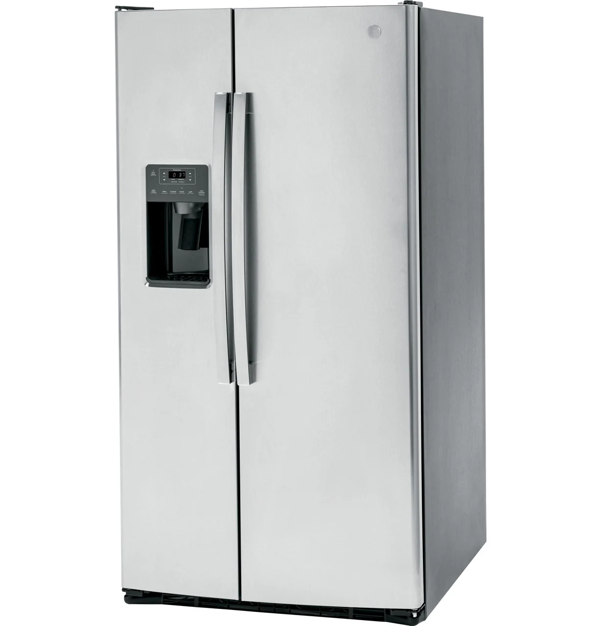 GE 25.3 cu. ft. Side-by-Side Refrigerator in Fingerprint Resistant Stainless Steel, GSS25GYPFS - Image 2